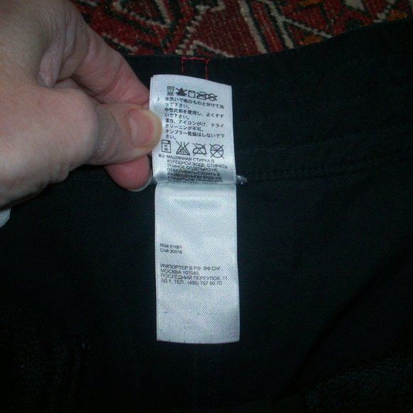 North Face Women's Sz 10 Shorts Lightweight Zipper Pocket Quick Dry Poly Black - Picture 5 of 9